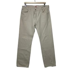 Levi’s Vintage 501 Straight Leg Denim Jeans Mexico 36x32 Beige Y2K 90s Classic